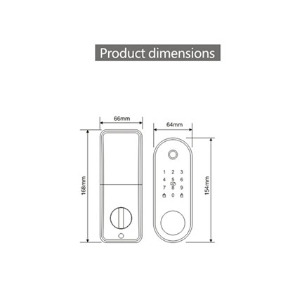 5021 Intelligent door lock series
