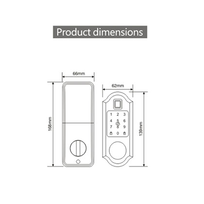 2031 Intelligent door lock series