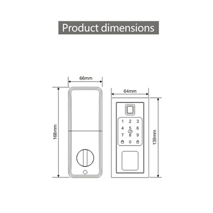 2051 Intelligent door lock series
