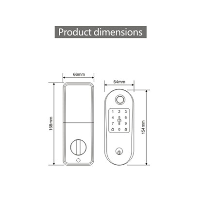 2061 Intelligent door lock series