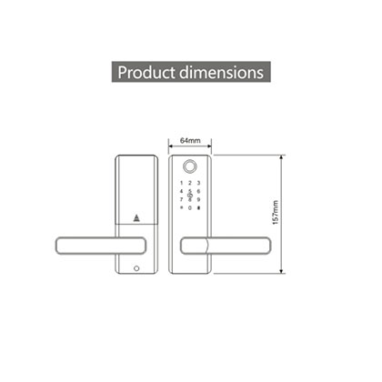 8011 Intelligent door lock series