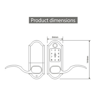 8031 Intelligent door lock series