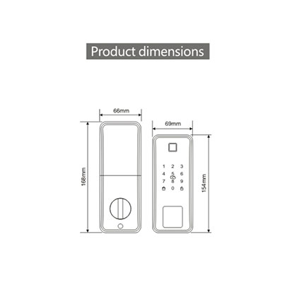 5011 Intelligent door lock series