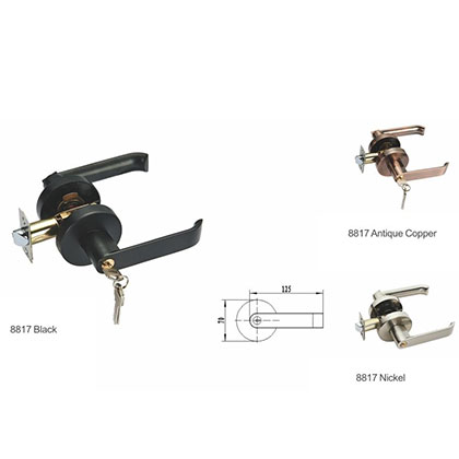 Zinc Alloy Three-bar Lock Series