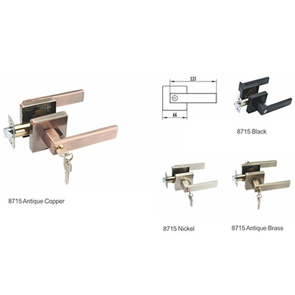 Zinc Alloy Three-bar Lock Series